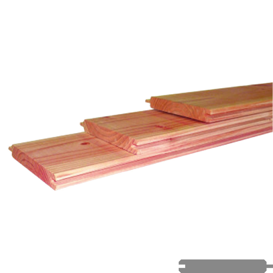 Douglas geschaafd blokhutprofiel