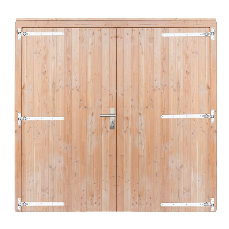 Dubbele deur dicht breed