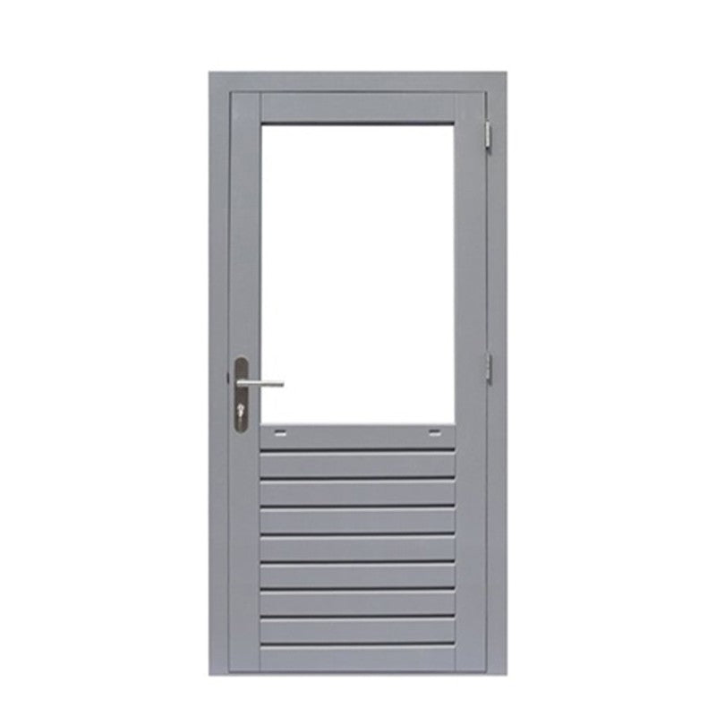 Enkele deur Meranti met ruit