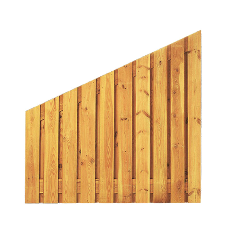 Schuttingdeel Grenen 21-planks schuin
