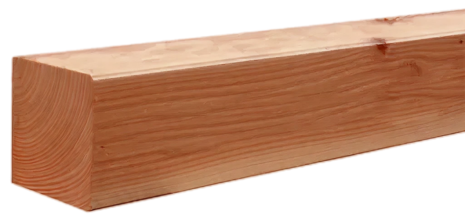 Douglas fijnbezaagde ringbalk 15 x 15 cm